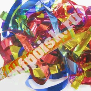Пневмохлопушка (60см.) (8260-М) в пластиковой тубе фольг. конфетти